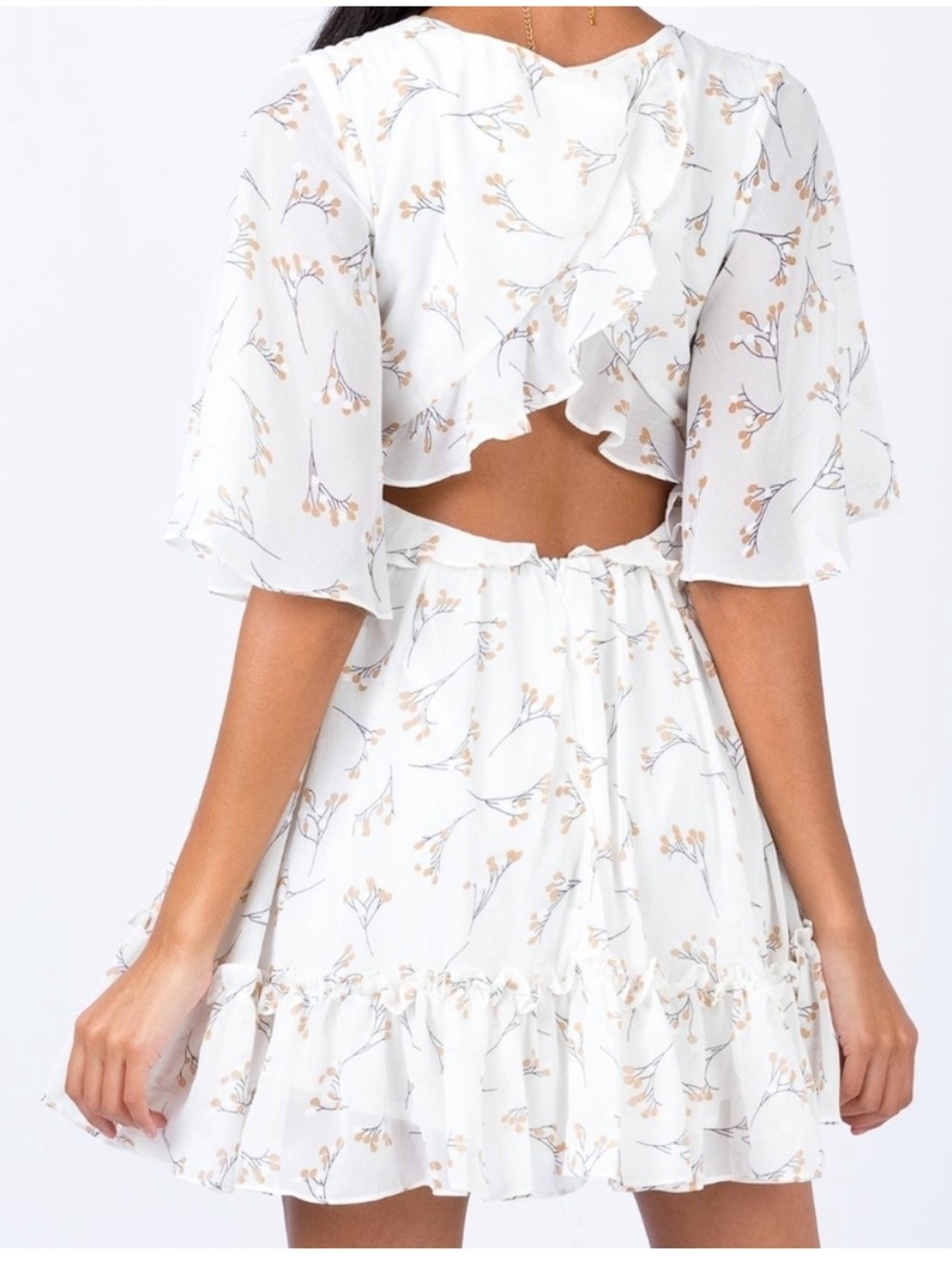 Princess Polly Terrano Floral Mini Dress Size 4 NWT